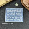 3D Silicone Relief Nails Templates Flowers Butterfly Knot Nail Mold Diy Nail Art Decor Manicure Design Tools