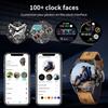 Men's Large-Screen Round Dial Smartwatch with Multi-Functionality and Bluetooth Calling