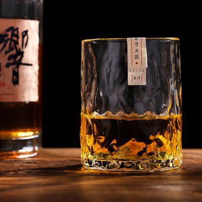 Voll Runde Glas Whisky Tasse Altmodische Glaswaren Kristall Weinglas Dicke Schwere Whisky Tumbler Bier Becherglas Dropshipping