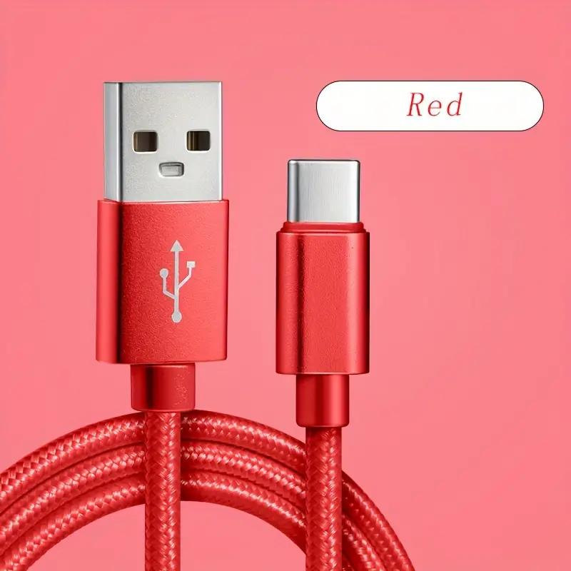Digital Cables 3.3ft/6.6ft/9.9ft High-Speed USB Type-C Fast Charging Cable For Android Phones - Compatible With Samsung Redmi OnePlus And Xiaomi