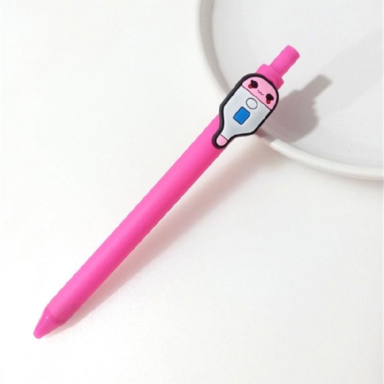 Neuartiger Gesundheits-Gelstift 0,5 MM Spitze Einziehbarer Gelstift Schnelltrocknend Glattes Schreiben zum Schreiben Notieren Journaling