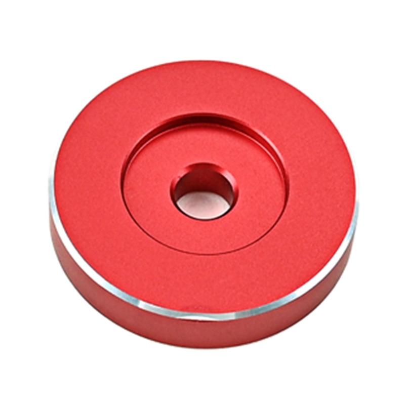 45 Rpm Adapter for 7 In Vinyl Record Turntables Discs Dome, Aluminum Alloy