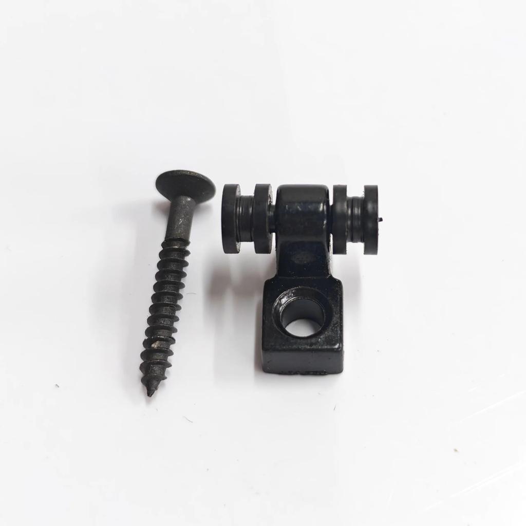FLEOR 10pcs Metal Electric Guitar Roller String Retainer String Trees String Guides for ST/TL Style Guitar