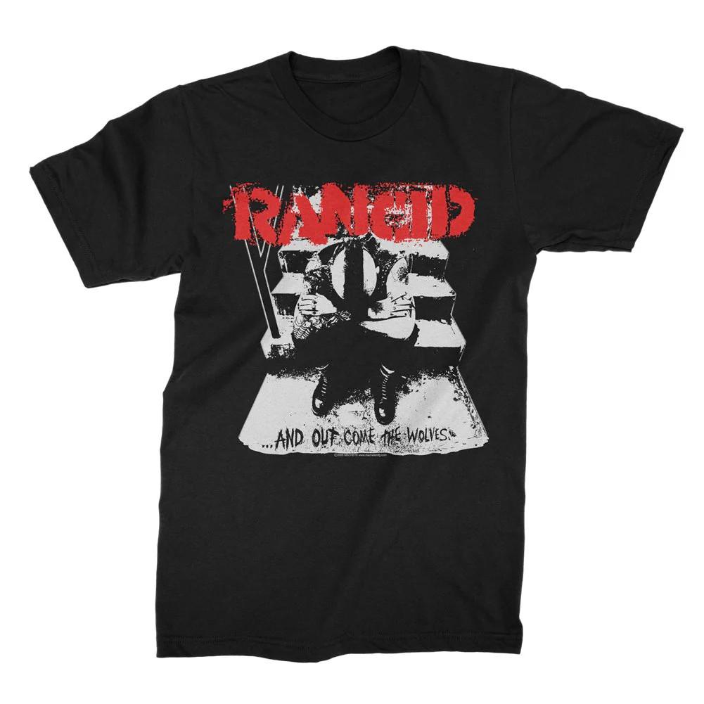 Rancid And Out Come the Wolves T-shirt S