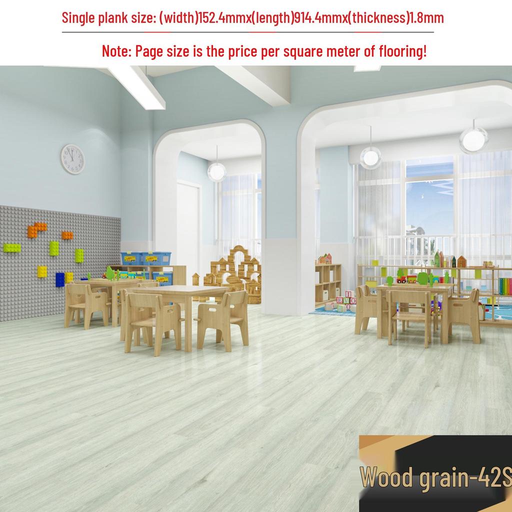 מדבקת רצפת אבן ויניל עמידה למים עם הדבקה עצמית: כיסוי PVC עבה ועמיד בפני שחיקה לחדרי שינה