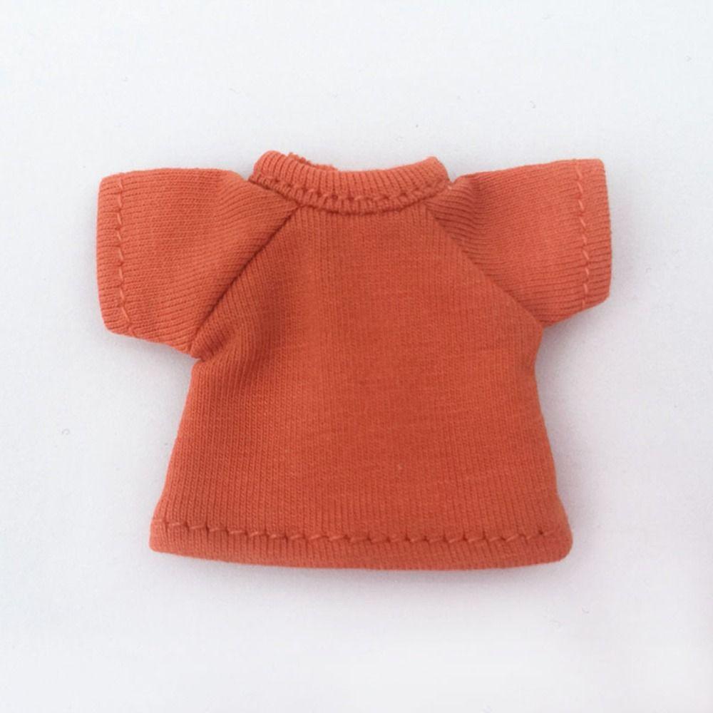 

Cartoon Dolls T-shirt Multiple Colors Doll Dress Up Toy Fashion Cotton Doll Clothes Girls style 11