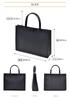 tote large party for ceremonial for school entrance for for [KOEI STORE] Sub-bag, bag, capacity, A4, black, formal, bag, occasions, horizontal,