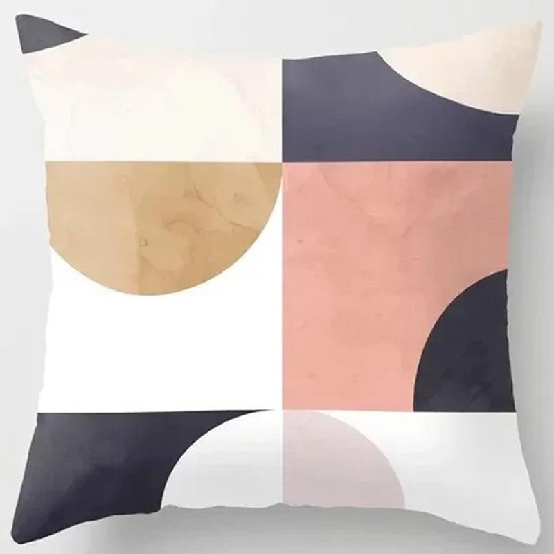 Abstract Geometric Pattern Throw Pillow Covers Pattern Cushion Cover Suitable For Sofa Bedroom Car Pillow Cover