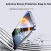 Compatible HD 2-Piece Case iQOO Neo5S Tempered Glass Screen Protector Neo5 Vitality Edition Full-Screen Tempered Glass HD Transparent Anti-Drop Case