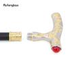Red Diamond Golden White Flower Ball Fashion Stick Decorative Stick Cospaly Vintage Party Fashionable Walking Cane Crosier 92cm