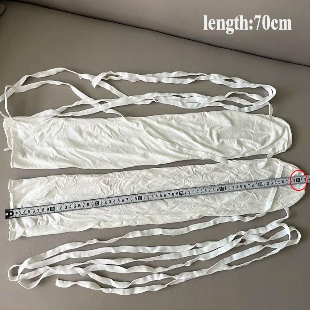 Women Ballet Strappy Calf Socks Punk Thin Stocking Trendy Calf Tie Leg Cover socks