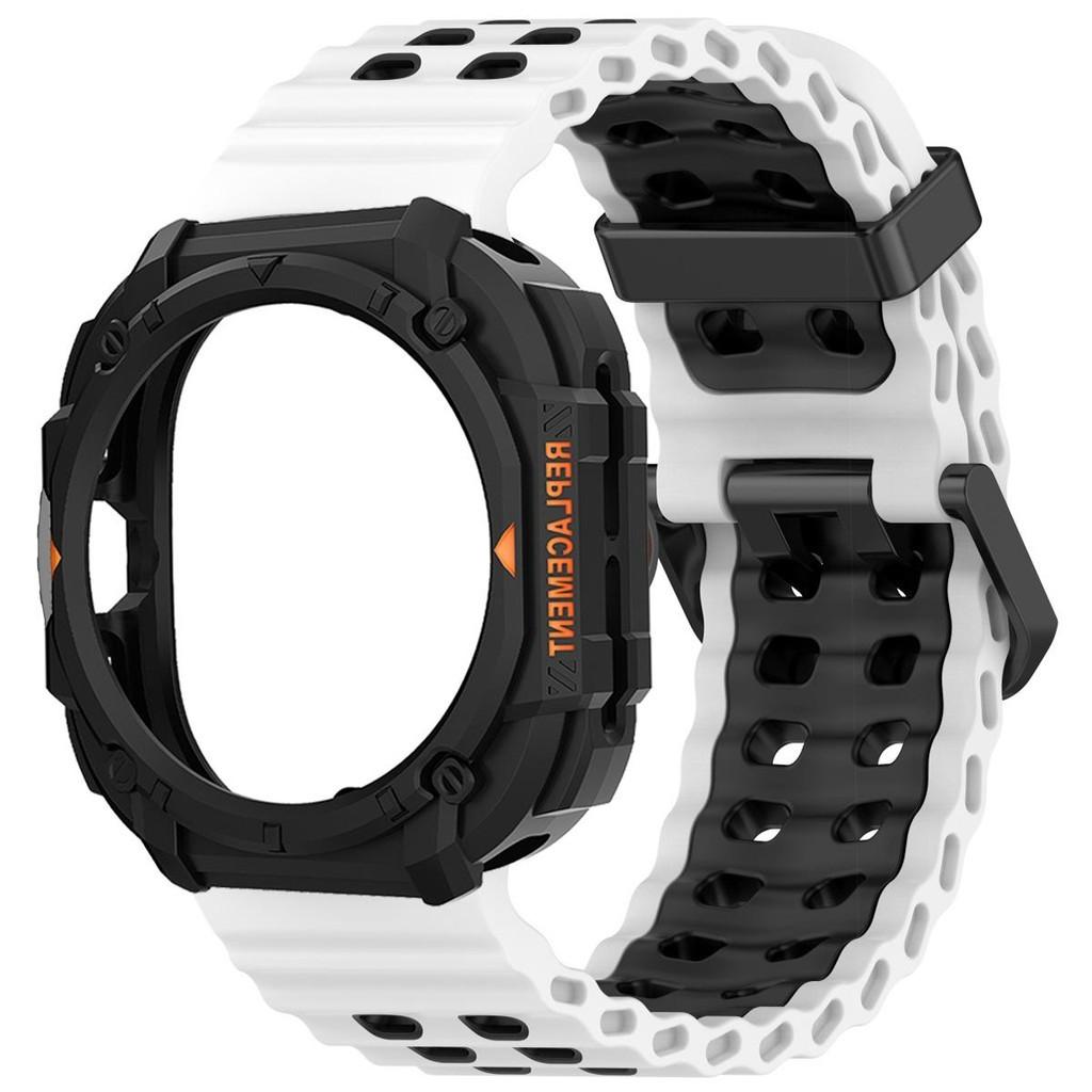 

Новий броньований чохол+ремінець для Samsung Galaxy Watch Ultra(2025) 47мм Ультра(2025) 47мм Спортивний ремінець Силіконовий ремінець для годинника Correa Браслет Ga Galaxy 7Ultra 47mm