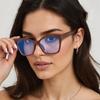 Transparent Cat Eye Computer Glasses Frame Women Men Anti Blue Light Square Eyewear Blocking Optical Spectacle Eyeglasses