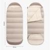 Camping Down Cotton Sleeping Bag Adult Thickened Cold-proof Autumn and Winter Outdoor Equipment Tent Sleeping Bag