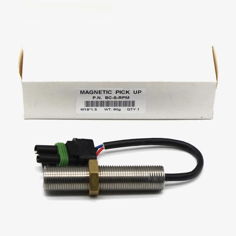 Xeon M16*1.5 M16 16*1.5 M18*1.5 MPU M18 1.5 18*1.5 Diesel Engine Part Magnetic Speed Pickup Sensor for Generator Kit