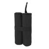 Tent Sand Bag Hook and Loop Design Tent Weight Bag Fixed Sandbags for Outdoor Tents Canopies Sun Umbrellas Black