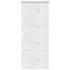 VidaXL Store Roulant de Douche 100x240cm Éclaboussures Rideau de Douche Maison 142872