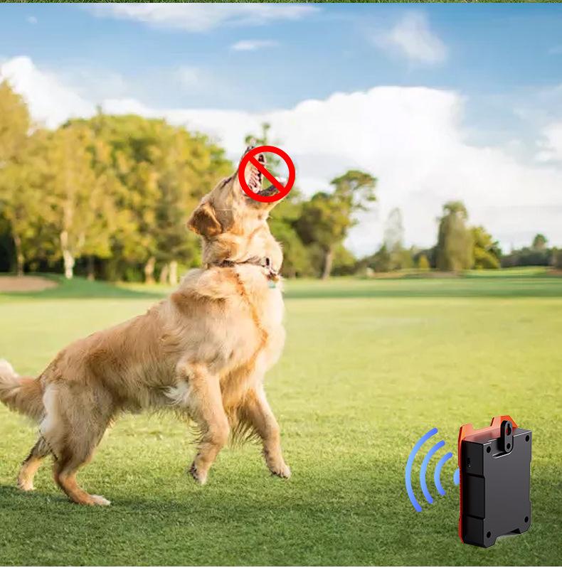 Tragbarer intelligenter Hundetrainer: Ultraschall-Antibellmittel