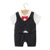 Heren Korte Mouw Zomer Romper voor Pasgeboren en Baby Jongens (0-1 Jaar) - Babykleding