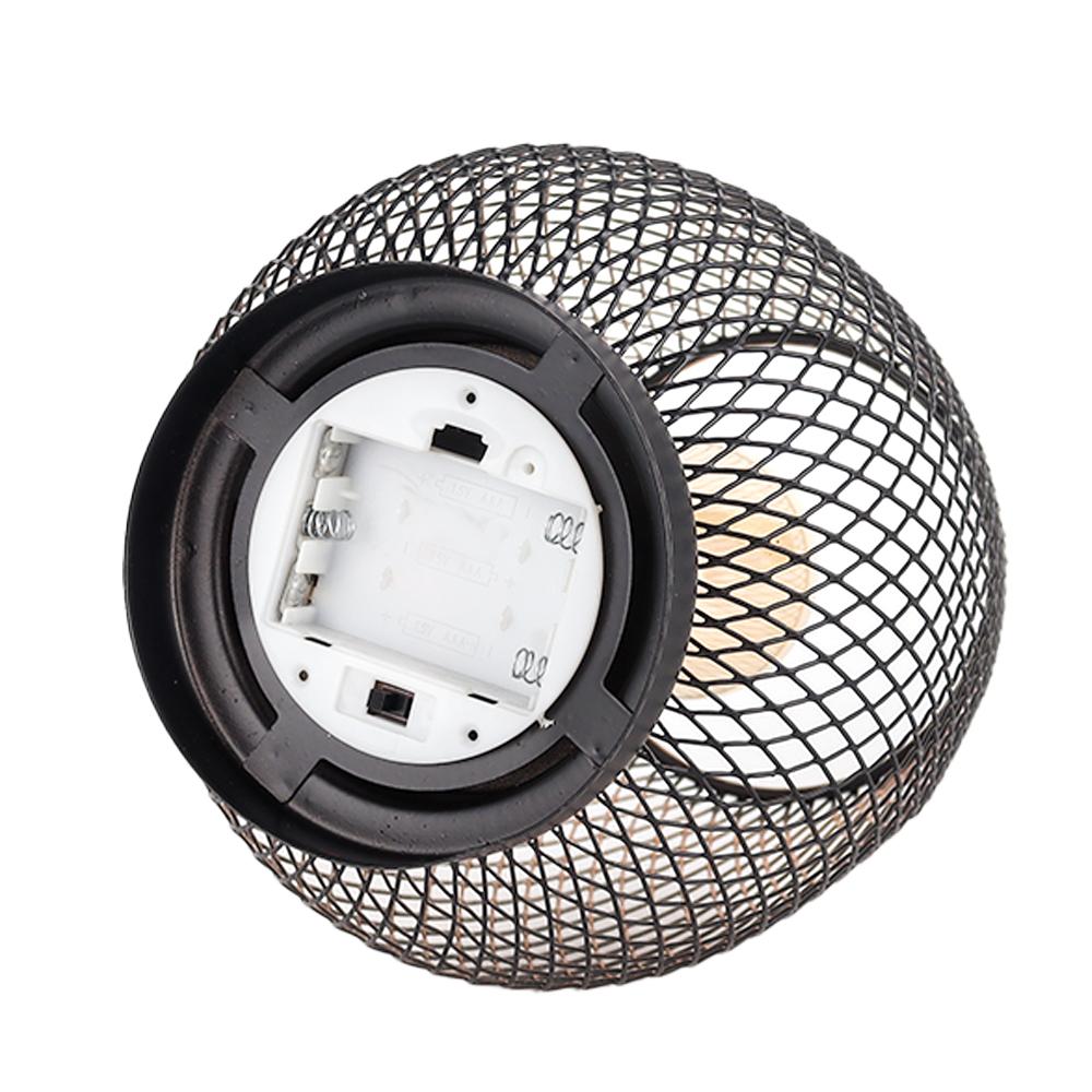 2PCS Simple Design Table Lamp Battery Powered Portable Night Lamp for Restaurant Event Decoration