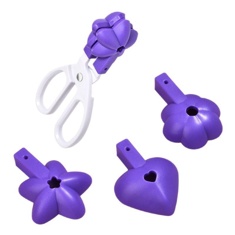 1Pc  Multi-functional Baking Mold Cake Model Clip, Three-piece Set of Scissors Cake Mold