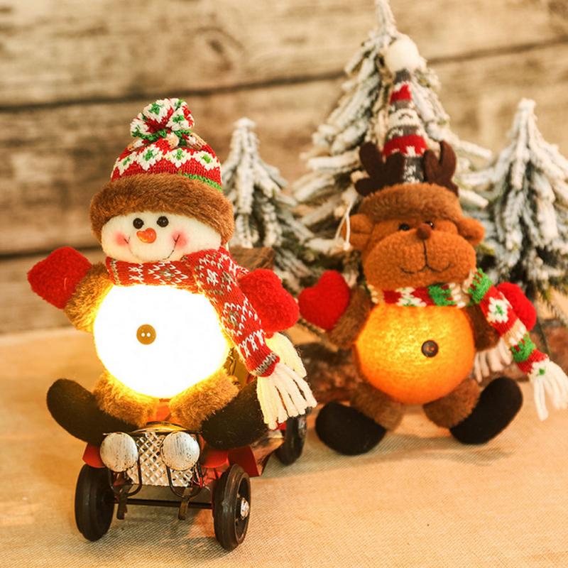 Año Nuevo Santa Claus alces Muñeco de nieve Muñecas colgantes Regalos de Navidad Decoraciones de Navidad para decoración del hogar Adornos de árbol de Navidad Año Nuevo Santa Claus alces Muñeco de nieve Muñecas colgantes Regalos de Navidad Decoraciones de Navidad para decoración del hogar Adornos de árbol de Navidad