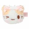 Sanrio plush toy face-shaped multi-clip hair clip Marshmallow