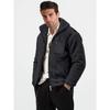 Men's Winter Autumn Thick Fleece Jacket Stand Collar Zipper Sherpa Lined Warm Casual Outerwear