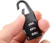 3 Digit Code Number Password Lock Combination Padlock Safety Travel Resettable Security Lock for Suitcases and Bag