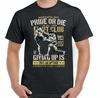 Pride or Die Pánské vtipné tričko Tréninkový top Box Muay Thai UFC Judo