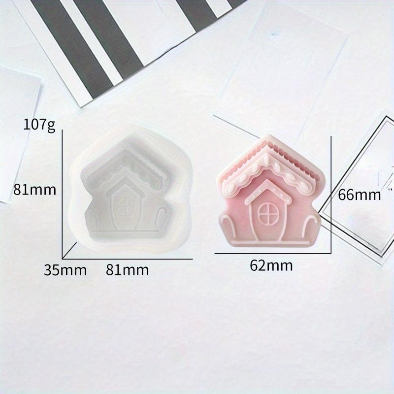 2025 New Cartoon Candle Silicone Mould Christmas Resin Crystal Making Holiday Party Decor Chocolate Gifts