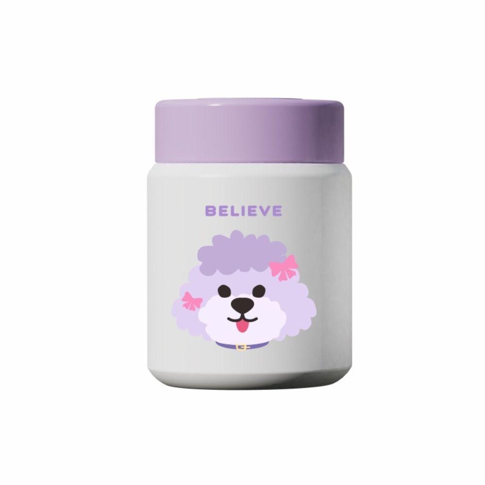 Insulated Mini Thermos Cup 180ml Thermal Coffee Mug Creative Cartoon Hot Water Bottle  Travel