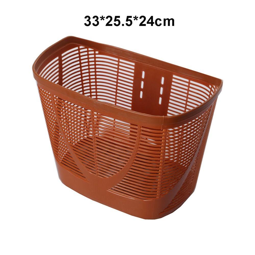 Coș Gol pentru Bicicletă Copii, Plastic, Coș Față pentru Elevi, Accesorii Ciclism Spate