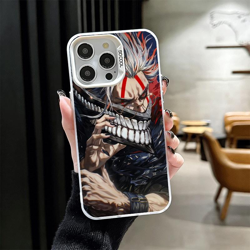 D-Dandadans O-Okarun Anime Shockproof Phone Case for iPhone 17 Air 16 16E 15 Pro Max 14 Plus 13 Mini 12 Back Cover Anti Fall Fun
