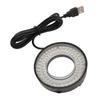 Microscope 72 LED Ring Light 6500K To 7500K Adjustable USB 5V Microscope Light Source for Lab