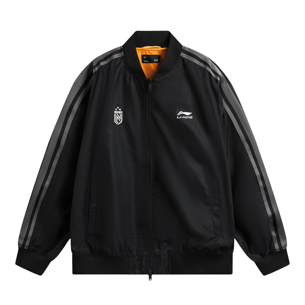 Série Lifestyle Sportif Li Ning Veste Couple Col Baseball Logo Vestes Unisexes AJDW231-1