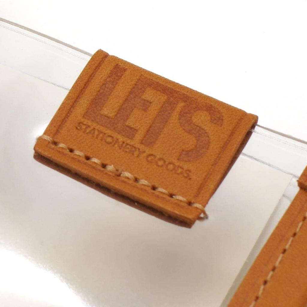 LETS STATIONERY GOODS Clear System Organizer Bible [Red]