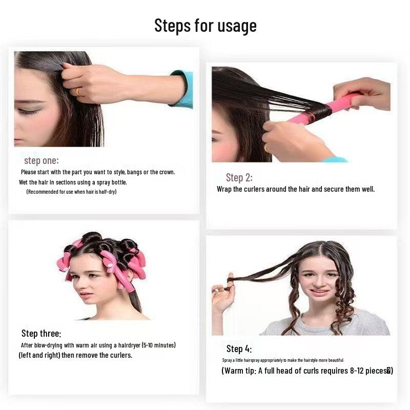Fluffy Hair Curlers: No-Damage Styling Tools for Effortless Curls