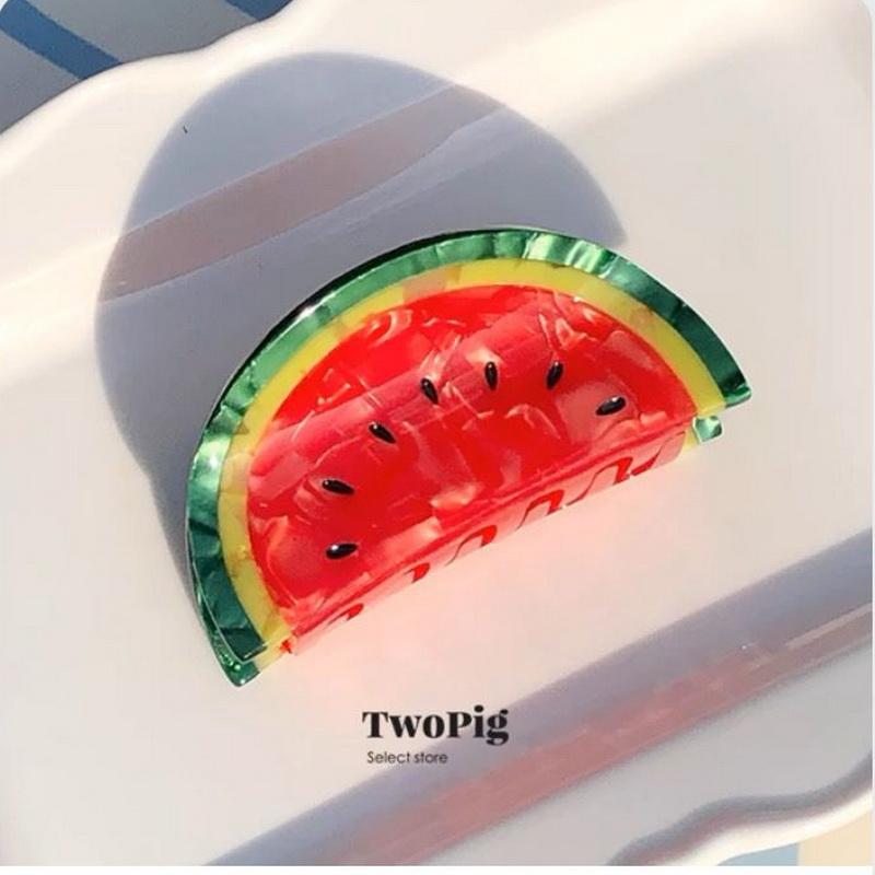 Korea Elegance Acetate Hair Clip for Women 5.5cm Acetate Hair Crabs Red Hairclip Girls Fashion Hairpin Hair Accessories