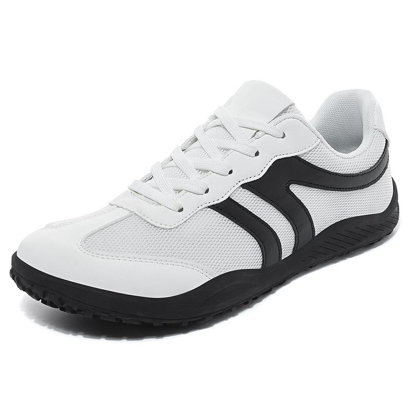 Spring and summer wide last casual mesh shoes men's versatile women's wide head barefoot sports shoes