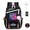Children'S Schoolbag Contrasting Colors Neutral Leisure Travel Usb Backpack Animation Printing Primary And Secondary School Students
