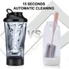 DL elektrisk USB shakeflaske oppladbar melkekaffeblender vannkoker Fitness Vortex Protein Shaker Sports Fitness Shaker Cup Protein Shaker Mixer