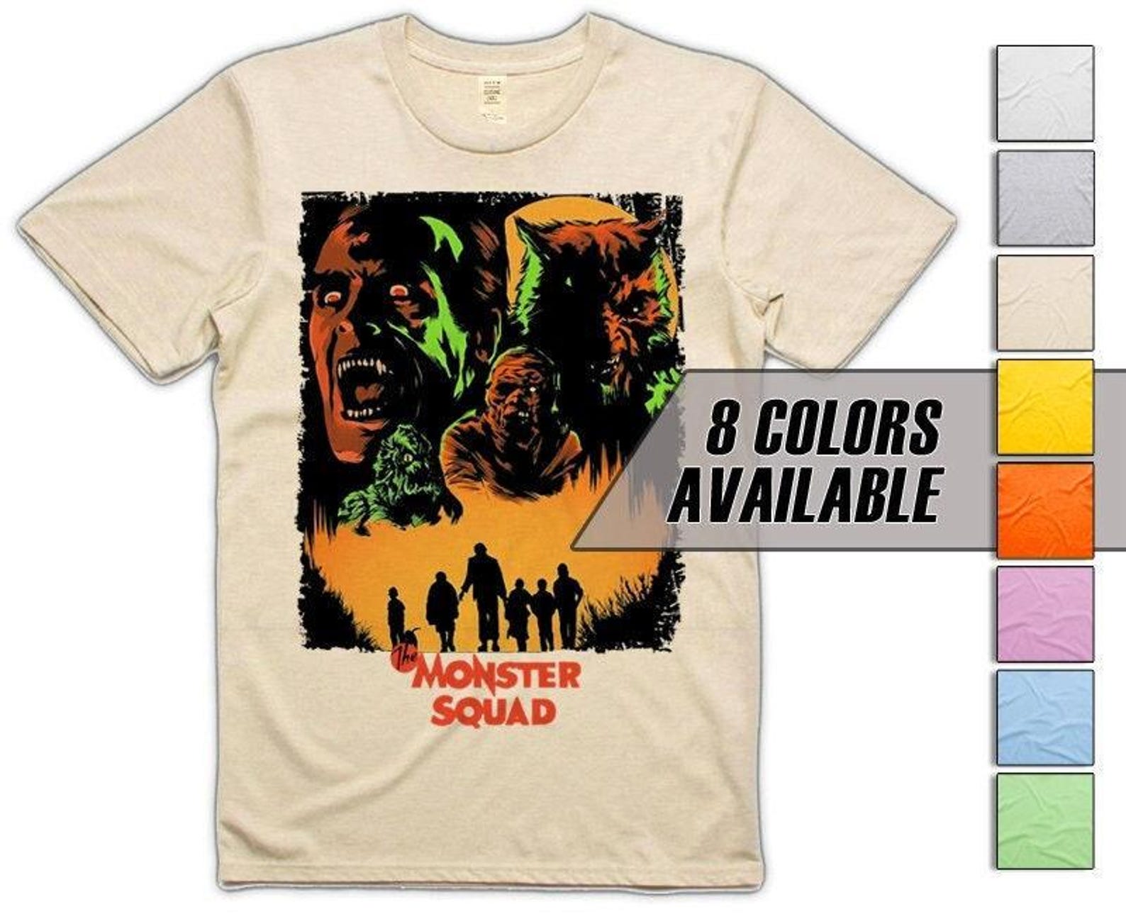 The Monster Squad V3 Men s T-Shirt all sizes S-5XL 8 Colors available 4XL
