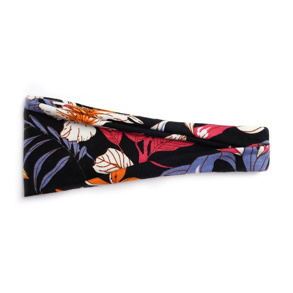 Women'S Sports Headband Yoga Headband Sweat Absorbing Belt Antiperspirant Wide Edge Printed Headscarf Hair Accessories
