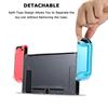 Tasikar Nintendo Switch Separat Transparent Nintendo Switch Compatibil cu Dock și Husă Controller Joy Cons, Carcasă, Carcasă Ultra-subțire, (clar)