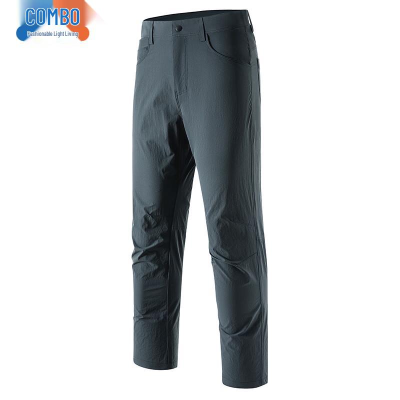 Kangbo Men s Outdoor Waterproof Quick-Dry Straight-Leg Casual Pants XL