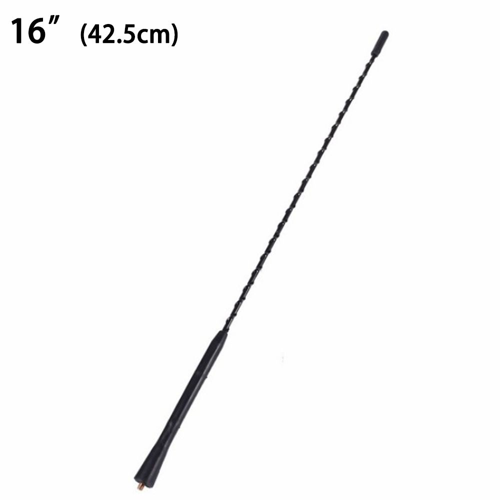 Whip AM/FM Screw Universal Car Antenna Modified Antenna Auto Roof  Aluminum