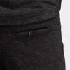 adidas Solid Color Breathable Drawstring Knitted Casual Shorts Women Shorts Black FI4099