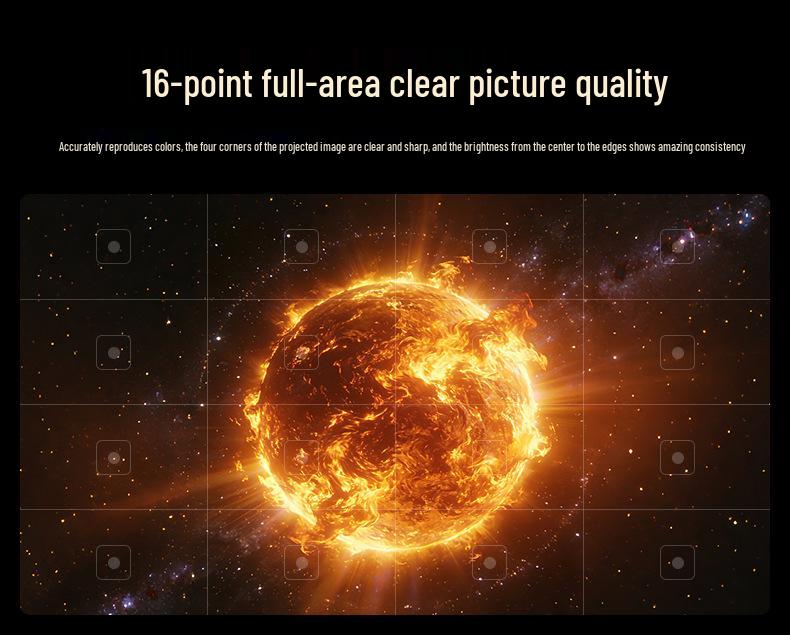 24-in-1 Starry Sky Music Projector Lamp with Ocean Festival Effects