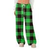 Women's Fleece Wide Leg  Elastic Waist Drawstring Loose Pants Drawstring Pajama Pants Sleepwear Trousers